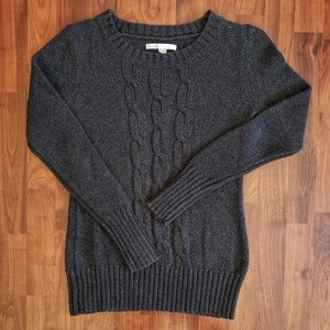 3/$25 Old Navy gray cable sweater